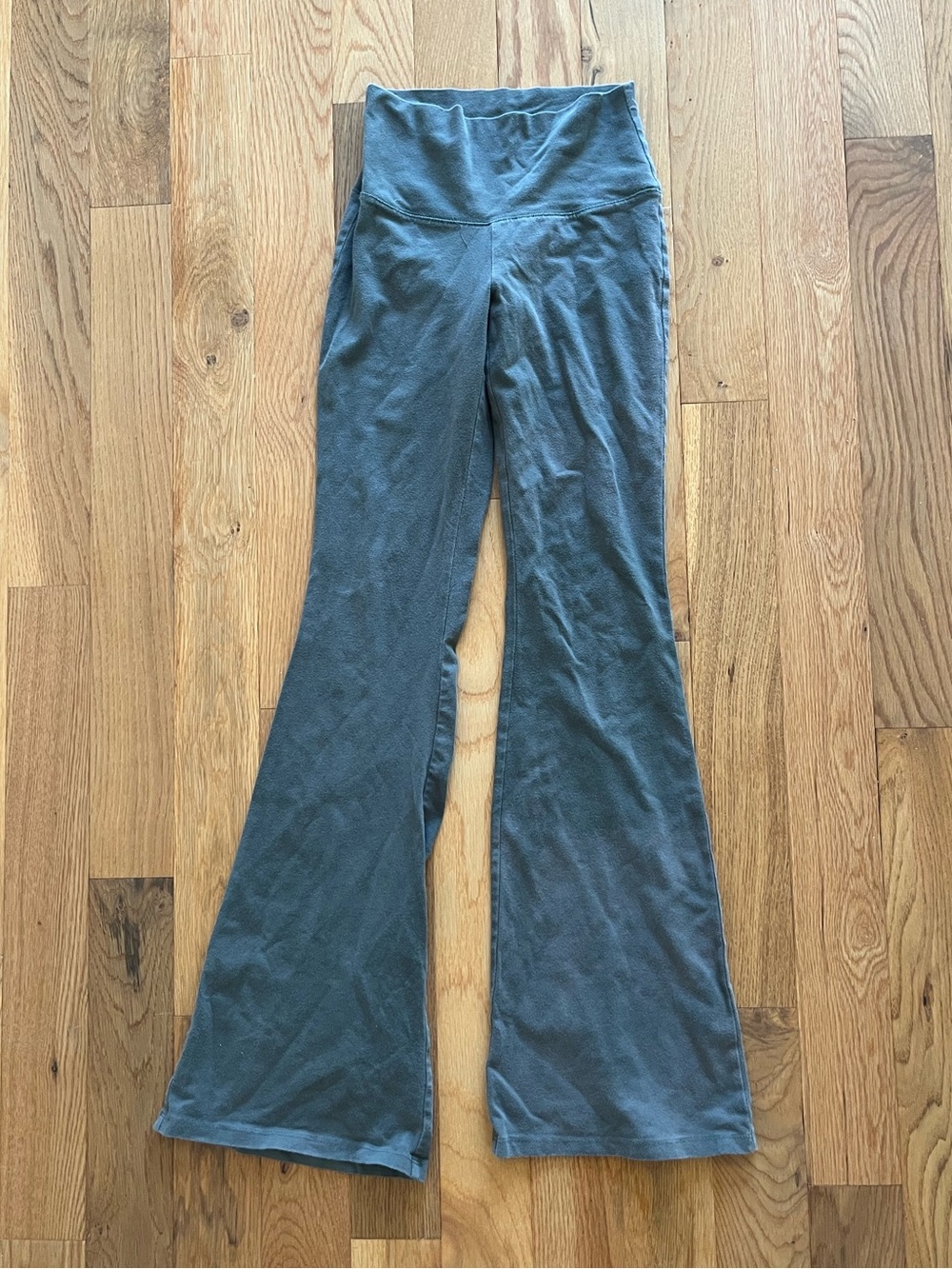 wild fable Flared High-Waist Leggings — Green